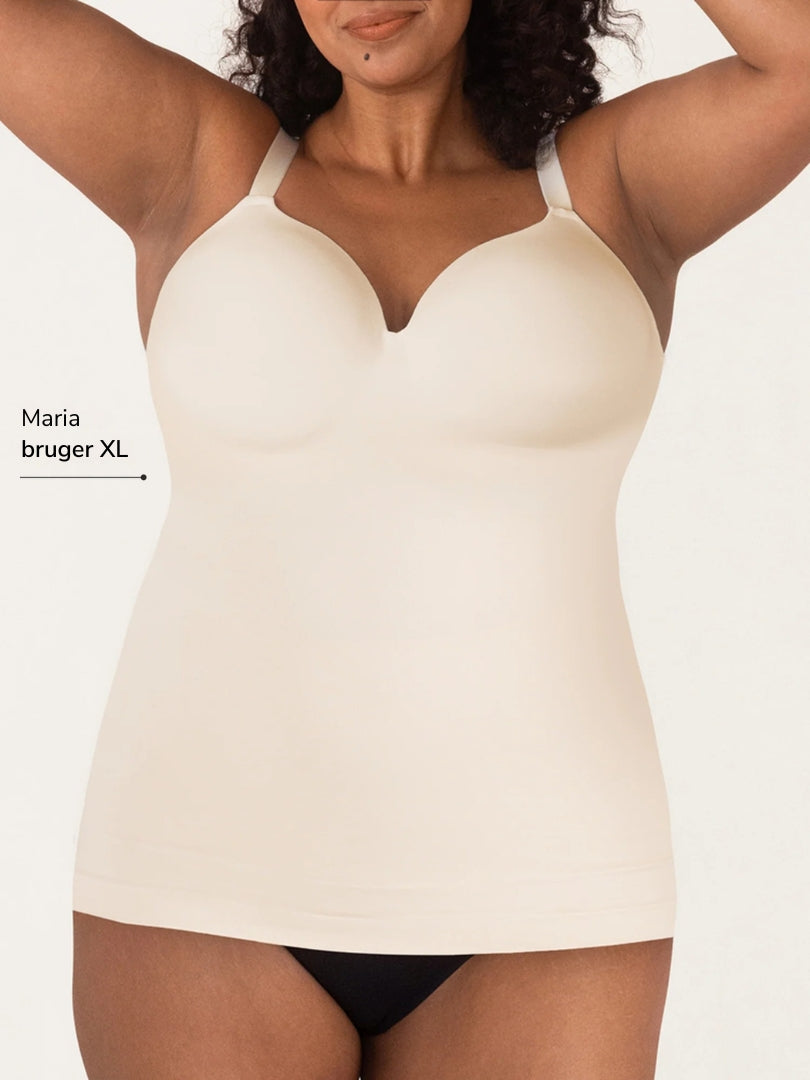 Beautyform Sweetheart Built-In Bra Shaper Cami